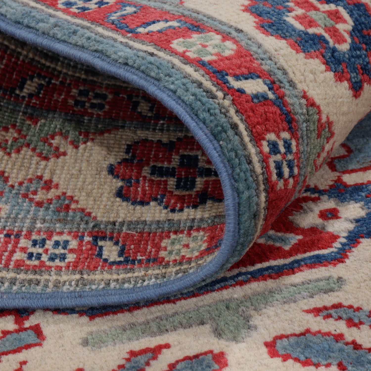 Runner Zieglerův koberec - Kazak - 245 x 83 cm - zelená