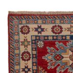 Runner Zieglerův koberec - Kazak - 303 x 83 cm - tmavě červená