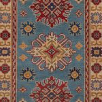 Runner Zieglerův koberec - Kazak - 296 x 81 cm - zelená