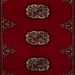 Läufer Pakistan - 203 x 78 cm - rot