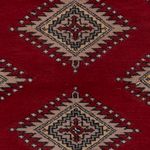 Pakistan Teppich - 152 x 94 cm - rot