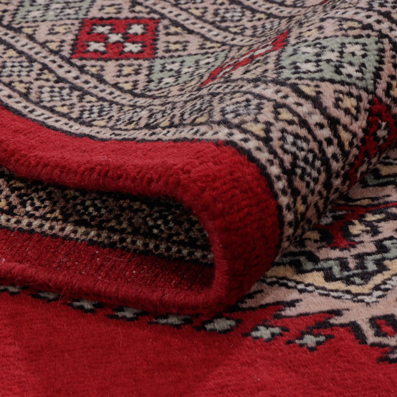 Pakistan Teppich - 148 x 93 cm - rot