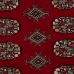 Pakistan Teppich - 141 x 95 cm - rot