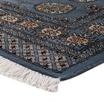Pakistan Teppich - 159 x 94 cm - blau
