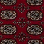 Pakistan Teppich - 150 x 95 cm - rot