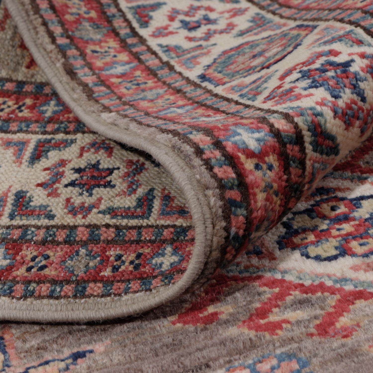 Zieglerův koberec - Kazak - 117 x 82 cm - tmavě béžová