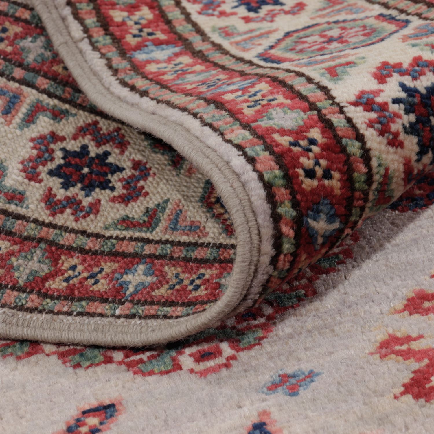 Zieglerův koberec - Kazak - 120 x 79 cm - tmavě béžová