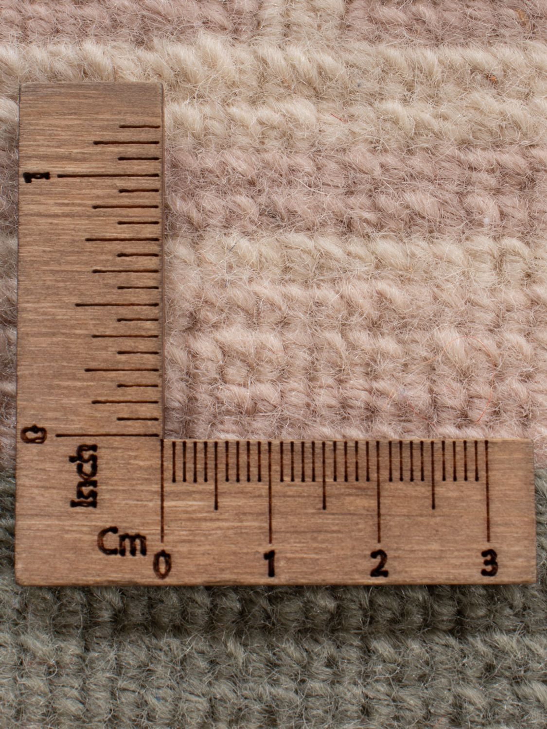 Kina-teppe - 300 x 250 cm - karamell