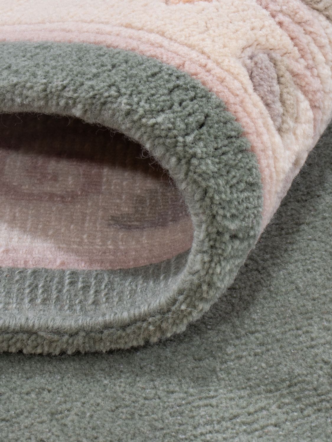 Kina-teppe - 250 x 200 cm - karamell