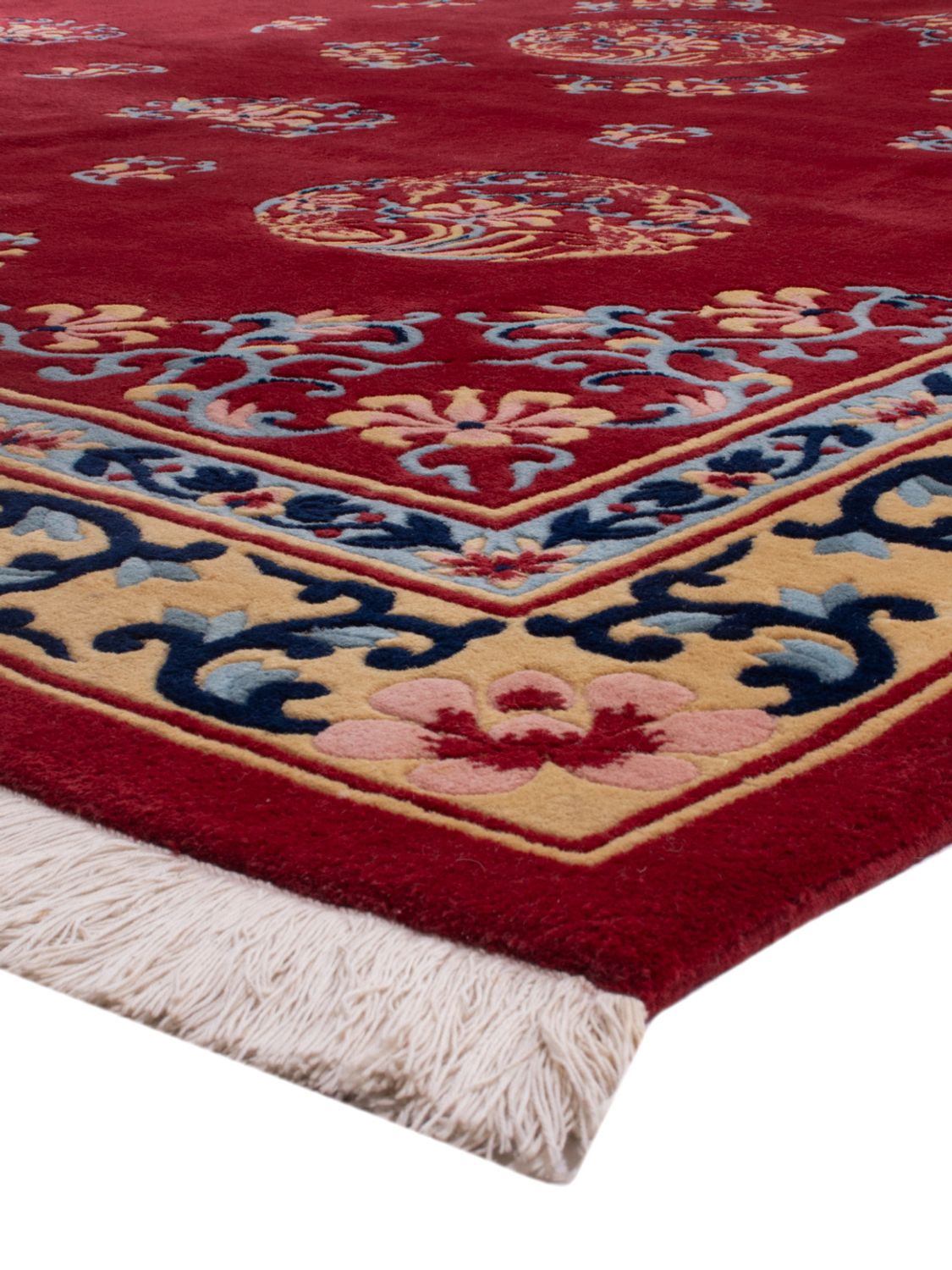 Kina-teppe - 347 x 250 cm - karamell