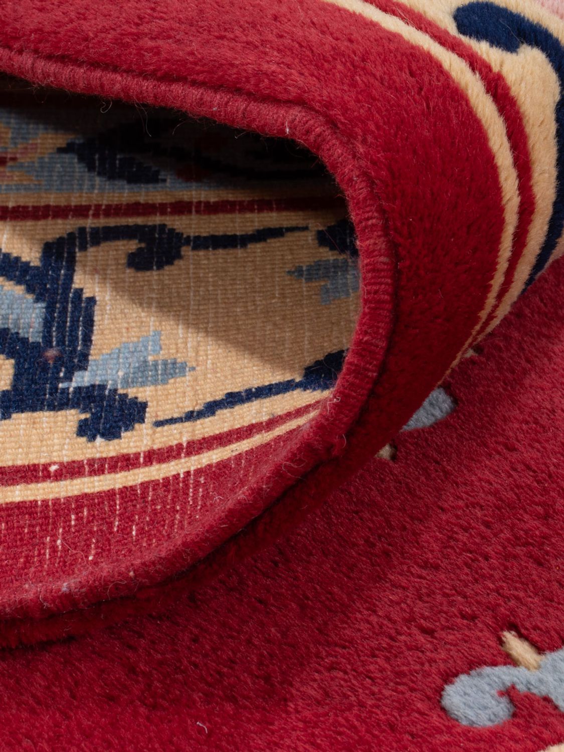 Kina-teppe - 347 x 250 cm - karamell