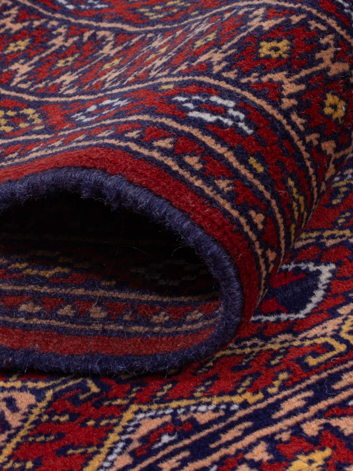 Runner Turkamanský koberec - 300 x 82 cm - karamelová