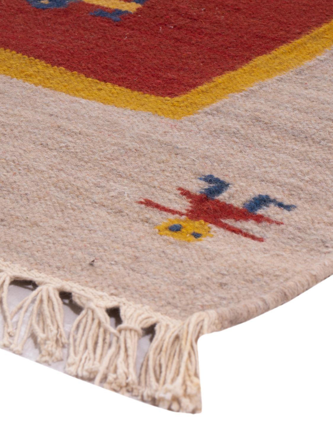 Kelimský koberec - Trendy - 200 x 140 cm - karamelová