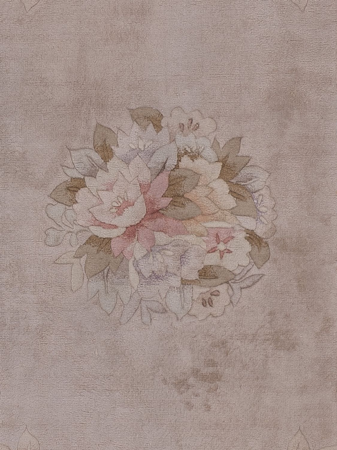 Hedvábný koberec - Čínské hedvábí - 140 x 70 cm - karamelová