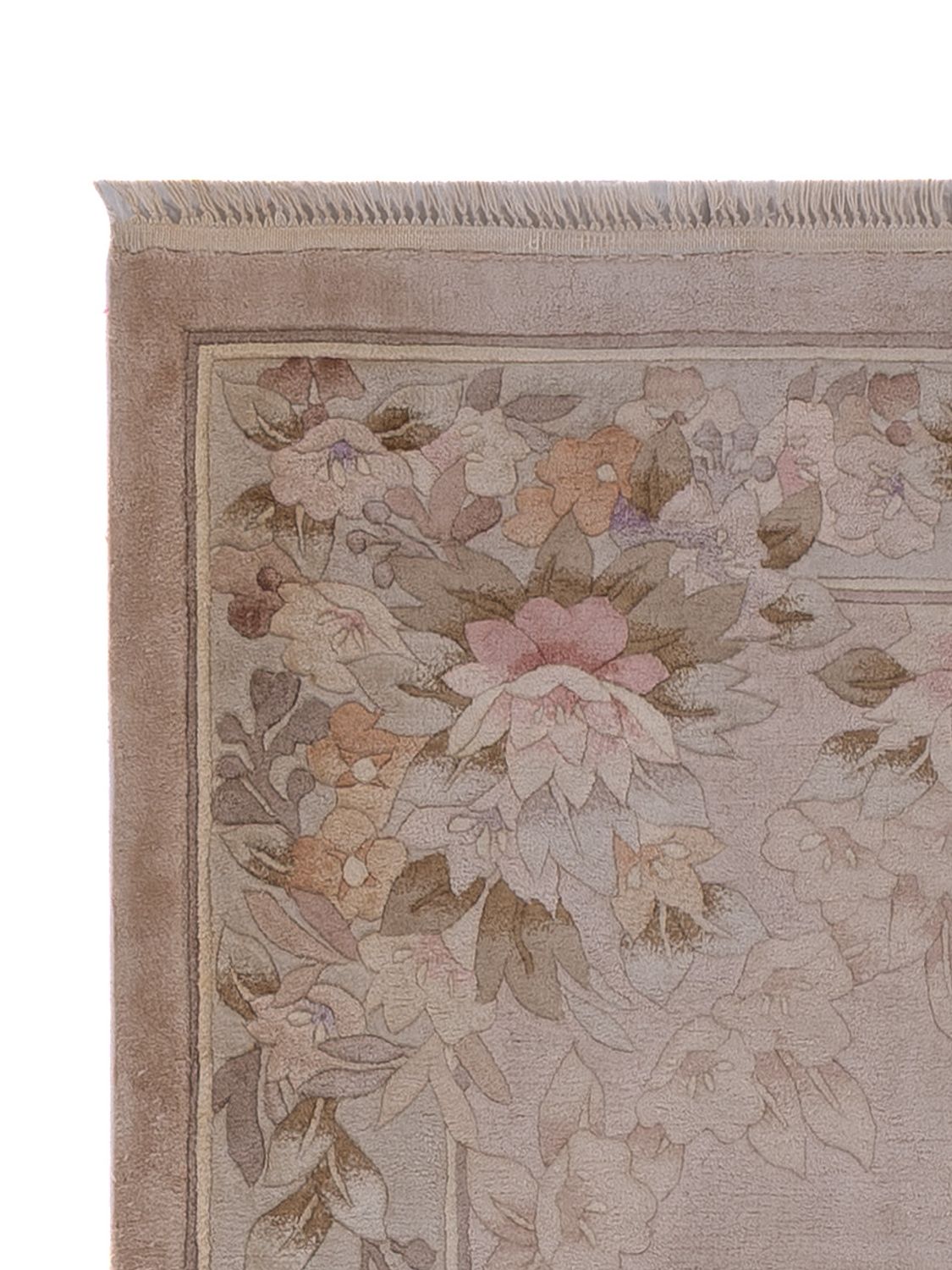 Hedvábný koberec - Čínské hedvábí - 140 x 70 cm - karamelová