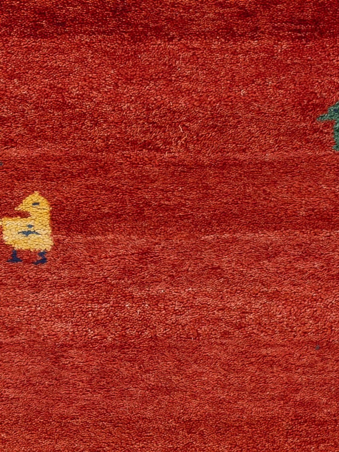 Alfombra Gabbeh - Indus - 140 x 70 cm - caramelo