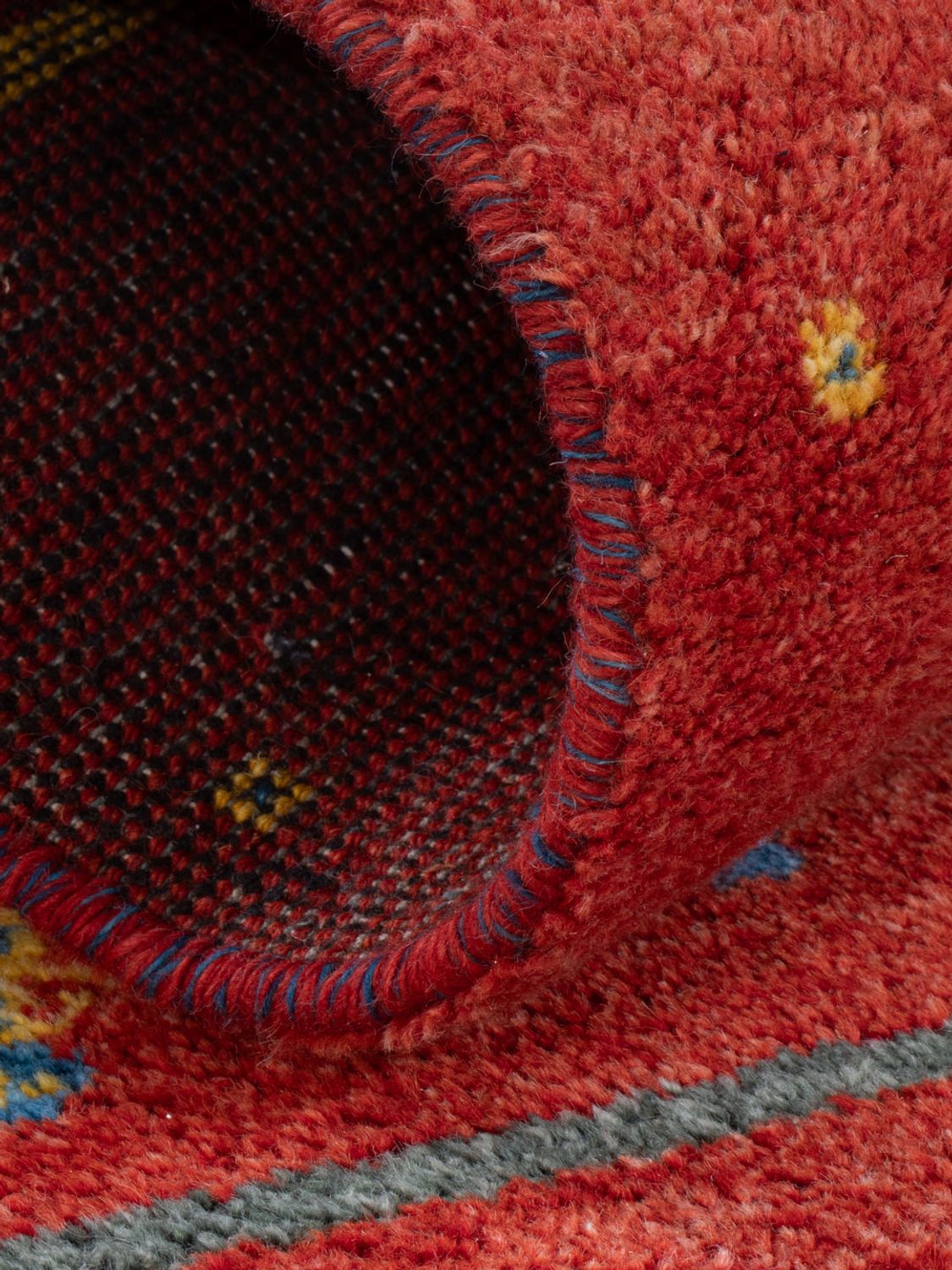 Alfombra Gabbeh - Indus - 140 x 70 cm - caramelo