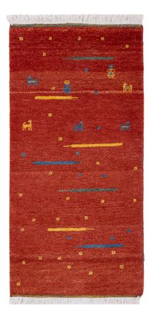 Alfombra Gabbeh - Indus - 140 x 70 cm - caramelo