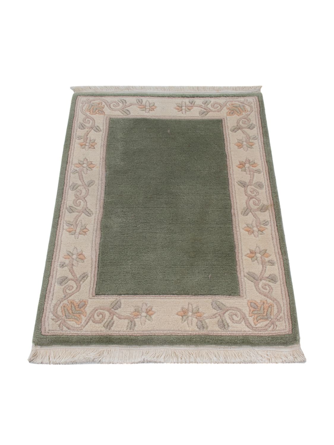 Čínský koberec - 90 x 60 cm - karamelová