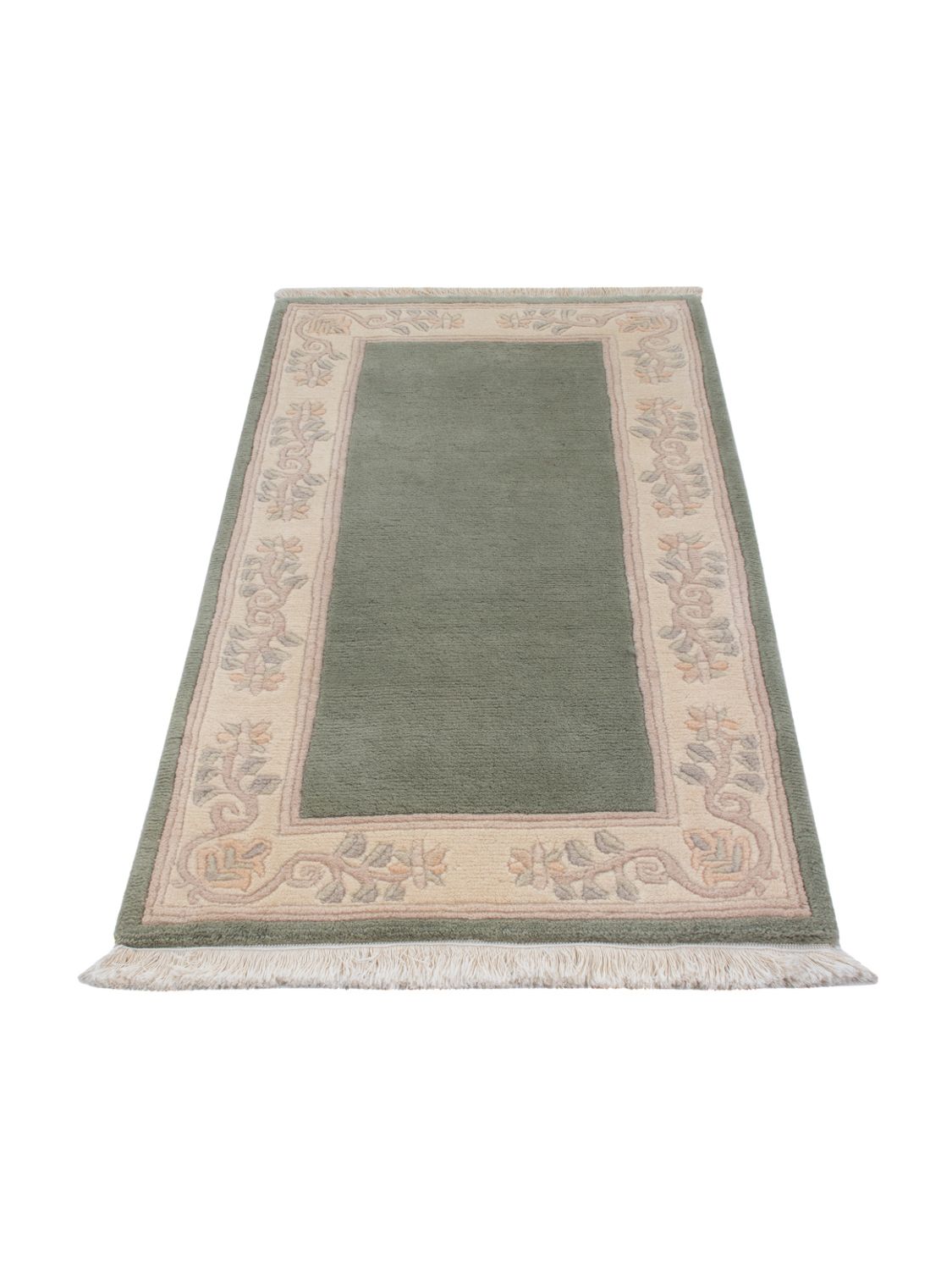 Čínský koberec - 140 x 70 cm - karamelová