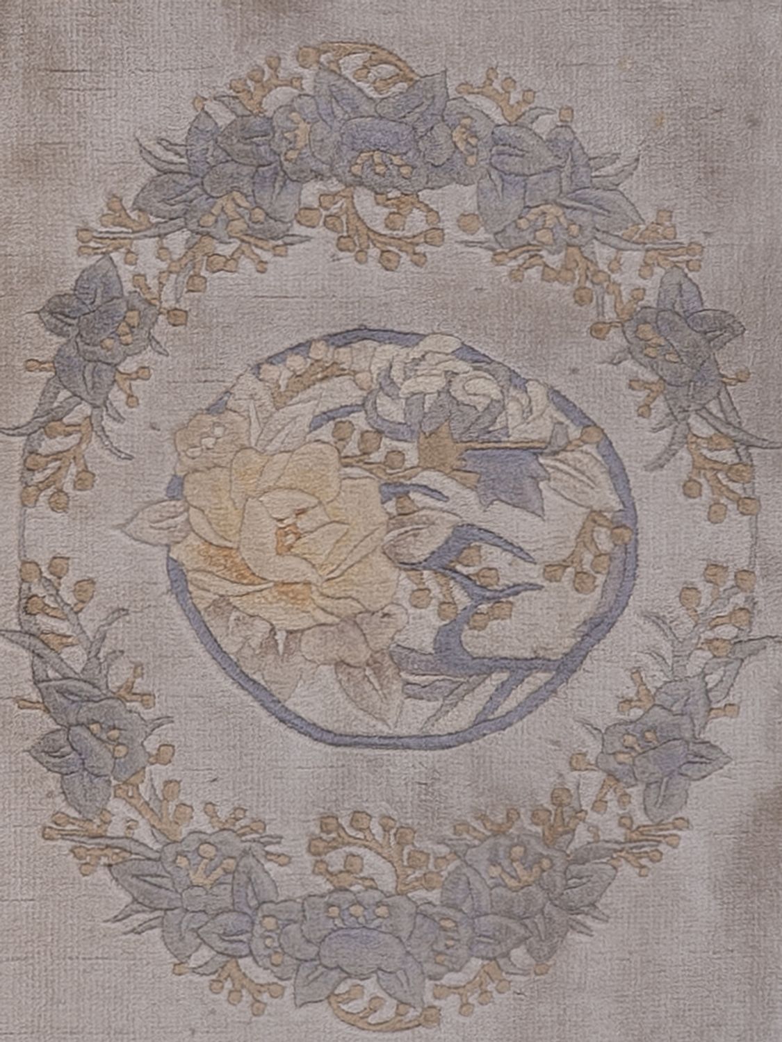 Hedvábný koberec - Čínské hedvábí - 140 x 70 cm - karamelová