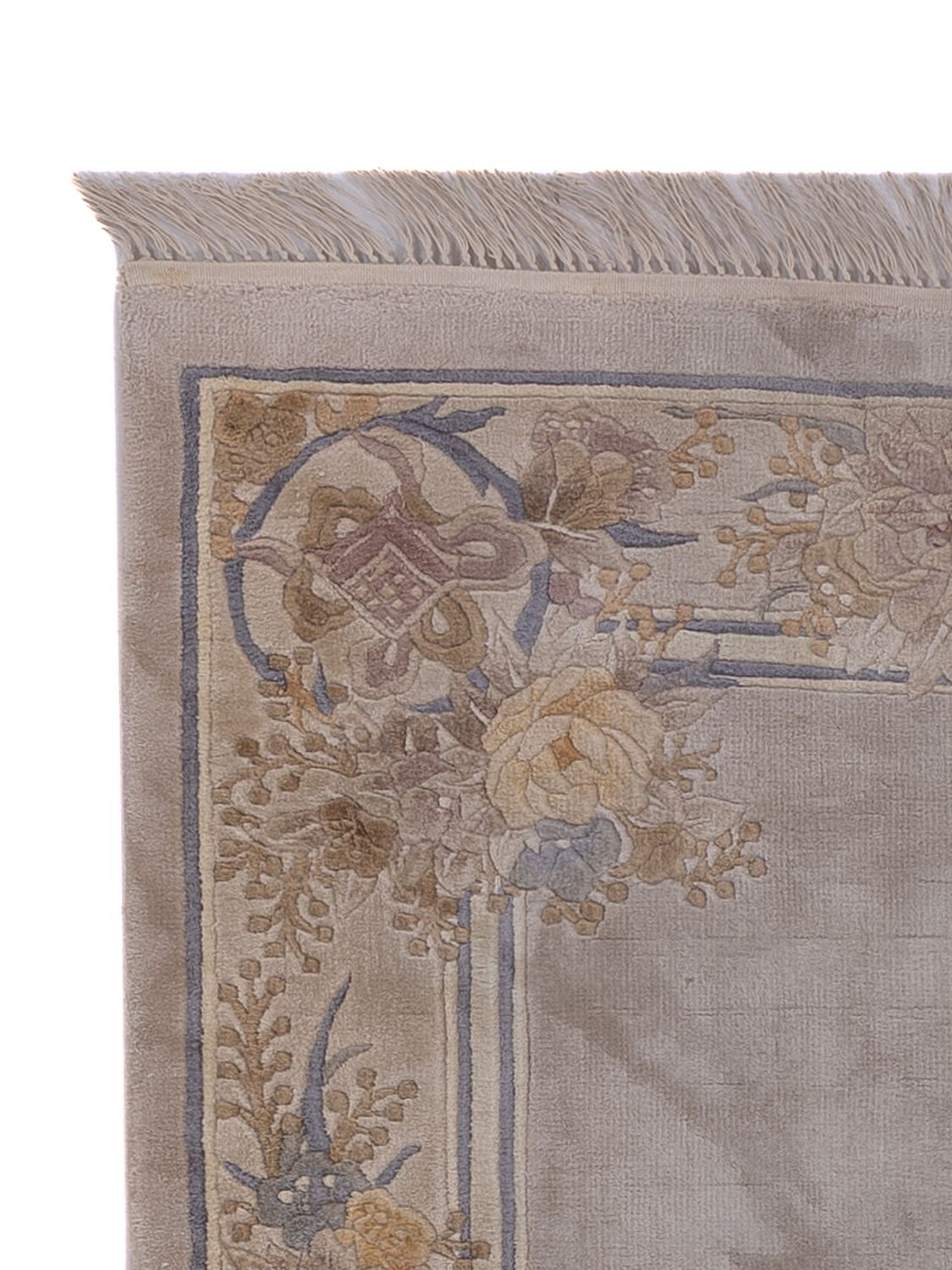 Hedvábný koberec - Čínské hedvábí - 140 x 70 cm - karamelová