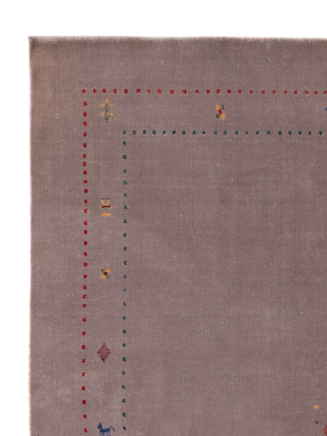 Alfombra Gabbeh - Loribaft Softy - 240 x 170 cm - caramelo