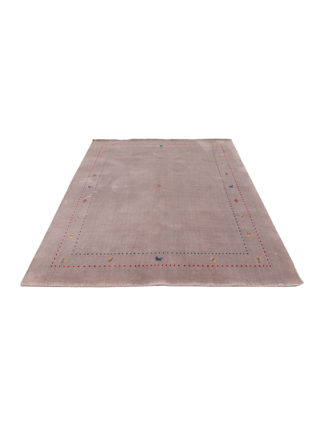 Alfombra Gabbeh - Loribaft Softy - 240 x 170 cm - caramelo
