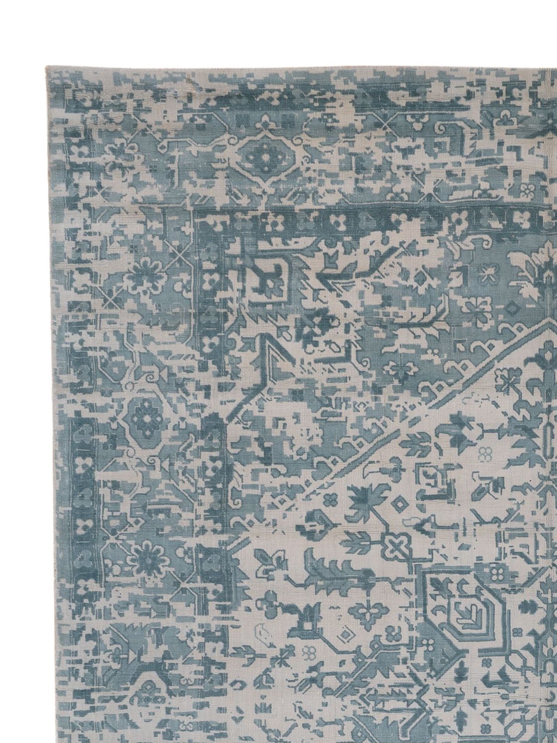 Alfombra de viscosa - 300 x 230 cm - caramelo