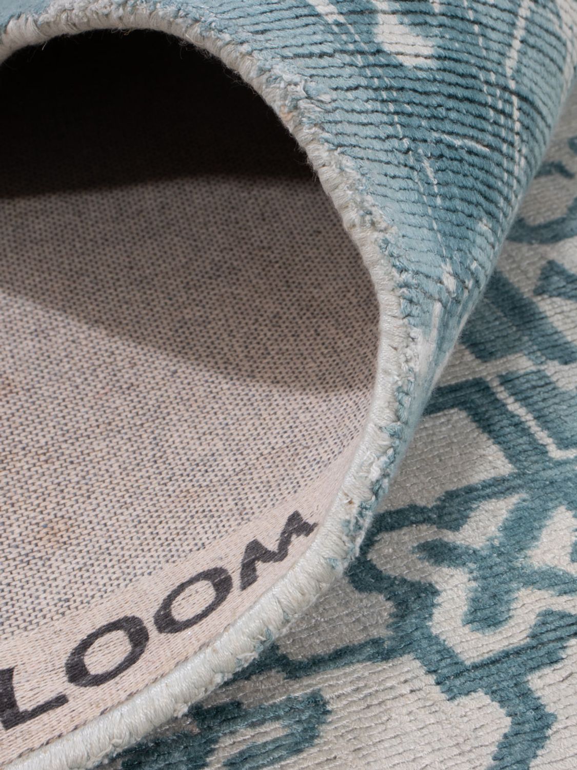 Alfombra de viscosa - 300 x 230 cm - caramelo