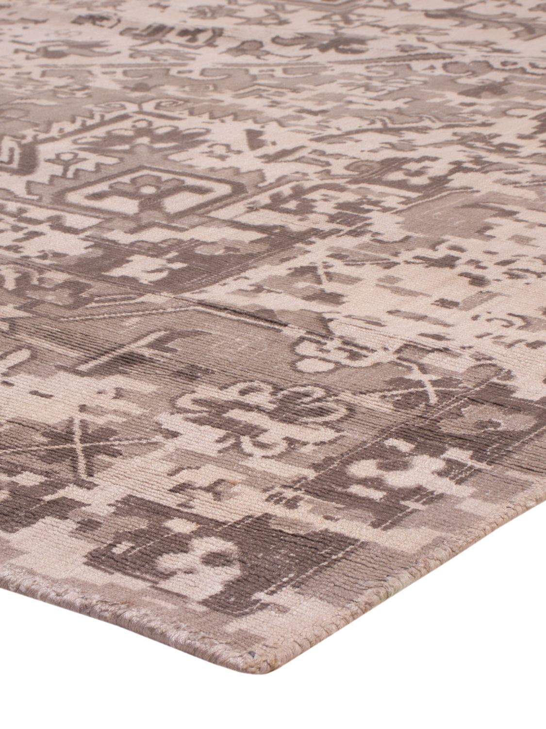 Alfombra de viscosa - 300 x 230 cm - caramelo