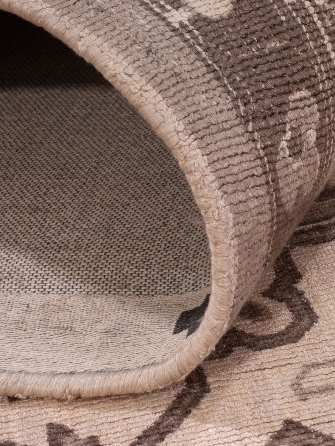 Alfombra de viscosa - 300 x 230 cm - caramelo