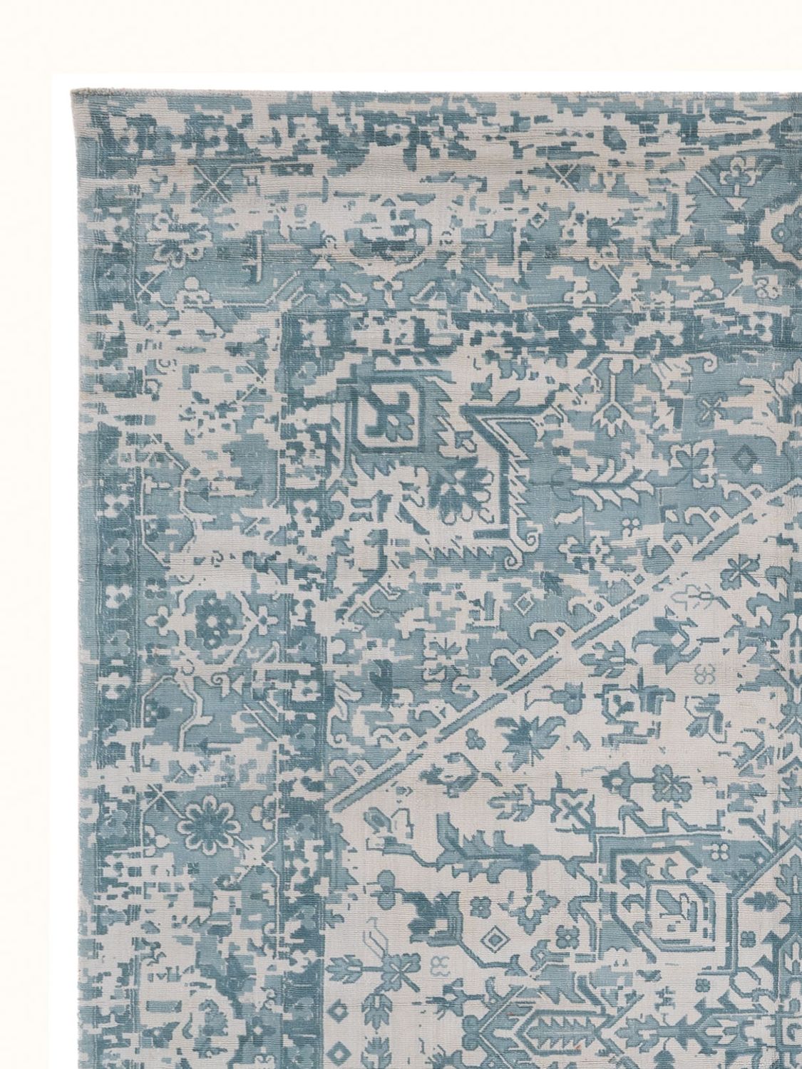 Alfombra de viscosa - 300 x 230 cm - caramelo