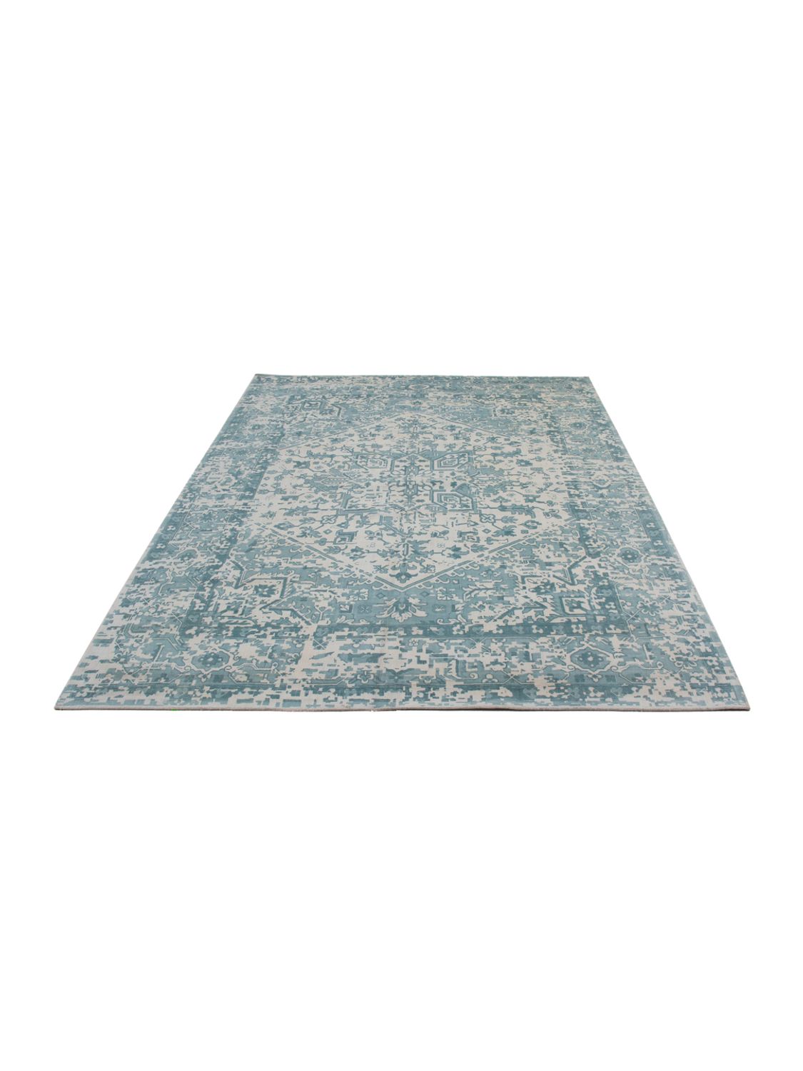 Alfombra de viscosa - 300 x 230 cm - caramelo