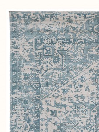 Alfombra de viscosa - 300 x 230 cm - caramelo