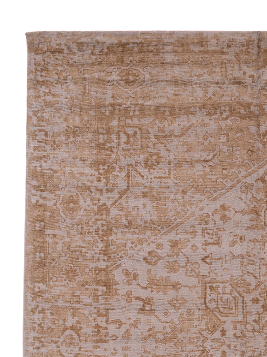 Alfombra de viscosa - 300 x 250 cm - caramelo