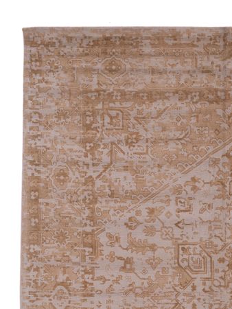 Alfombra de viscosa - 300 x 250 cm - caramelo