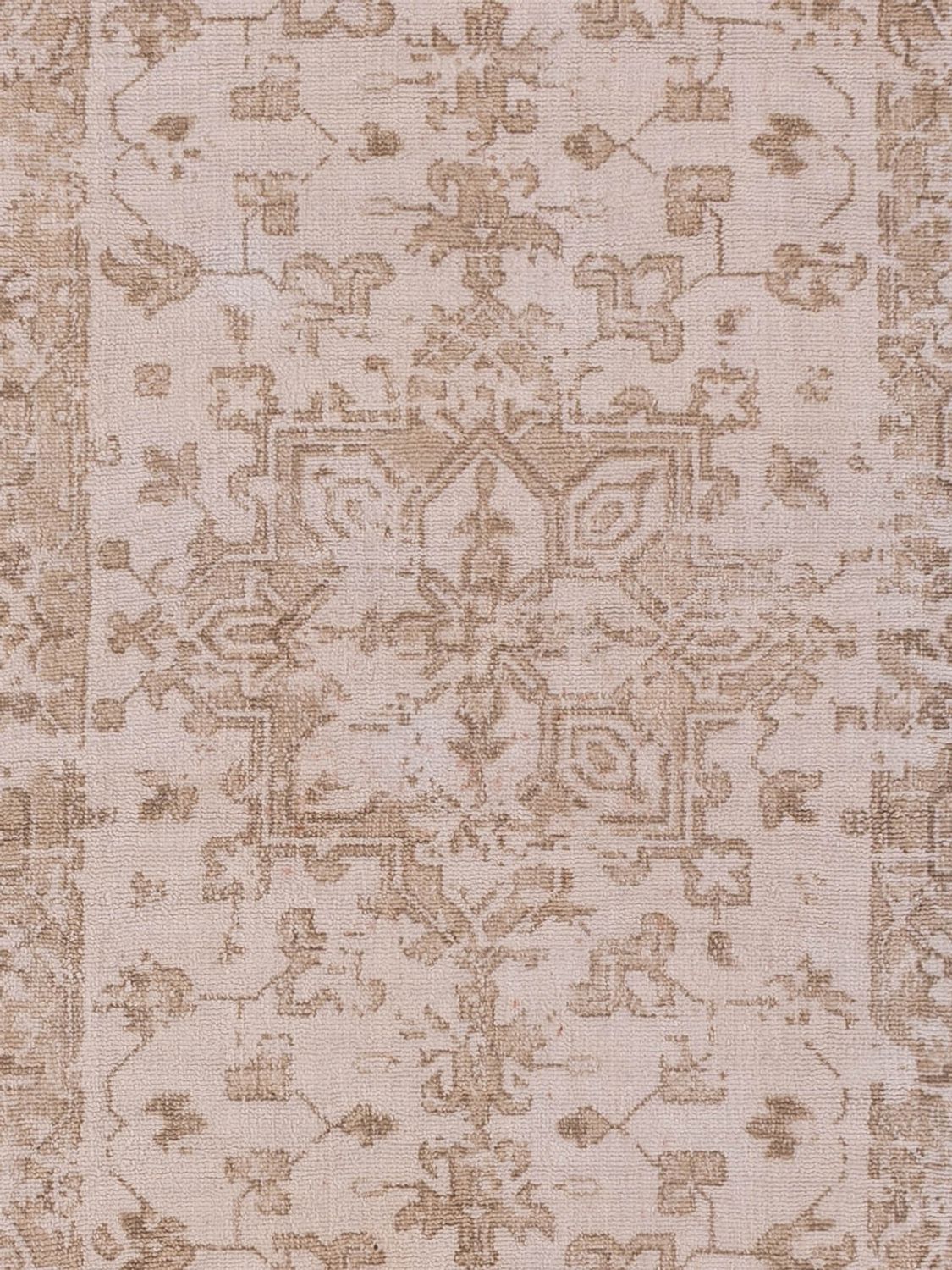 Alfombra de pasillo Alfombra de viscosa - 240 x 80 cm - caramelo