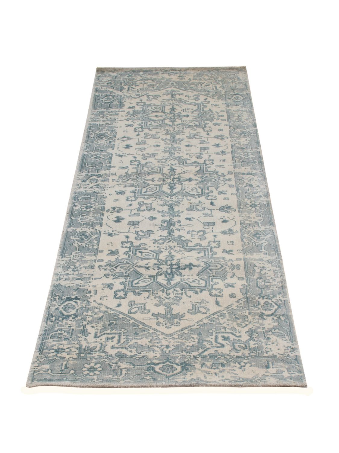 Alfombra de pasillo Alfombra de viscosa - 240 x 80 cm - caramelo