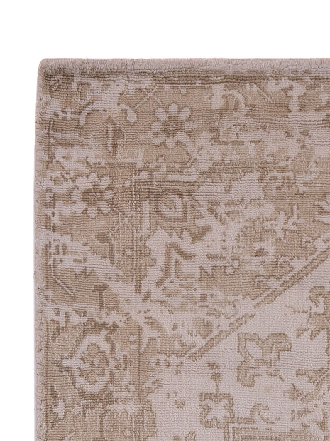 Alfombra de pasillo Alfombra de viscosa - 240 x 80 cm - caramelo