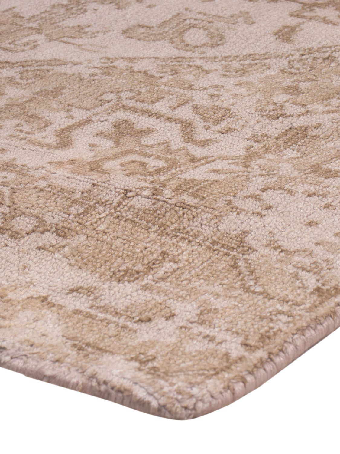 Alfombra de pasillo Alfombra de viscosa - 240 x 80 cm - caramelo