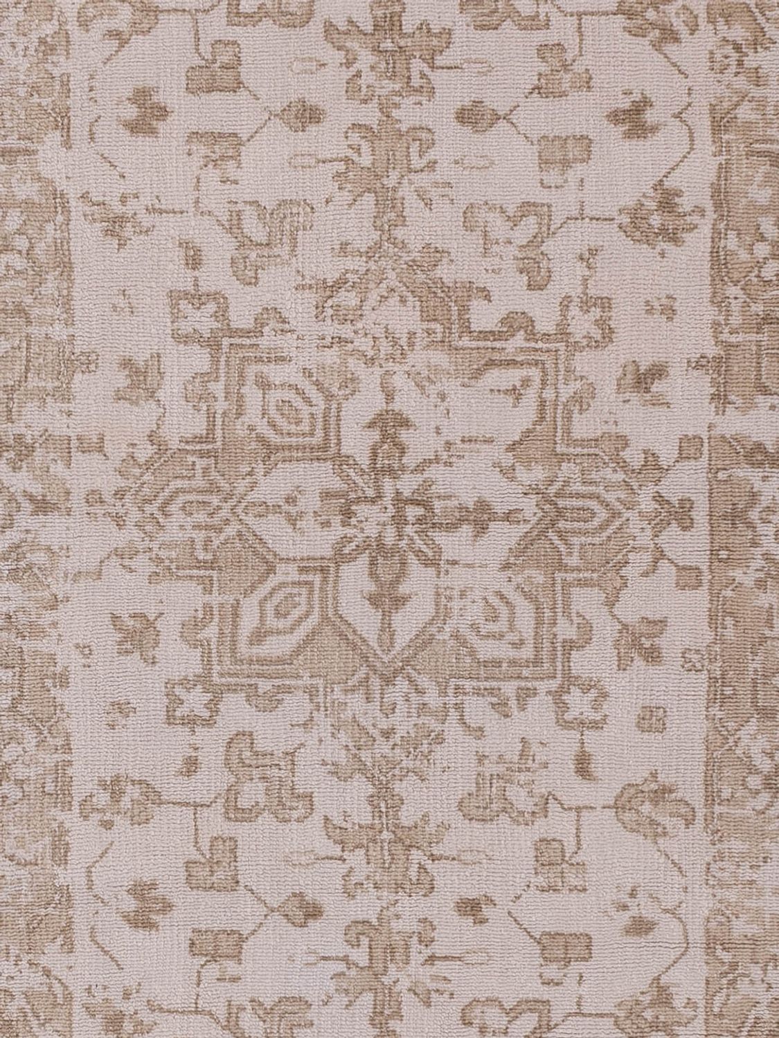 Alfombra de pasillo Alfombra de viscosa - 240 x 80 cm - caramelo