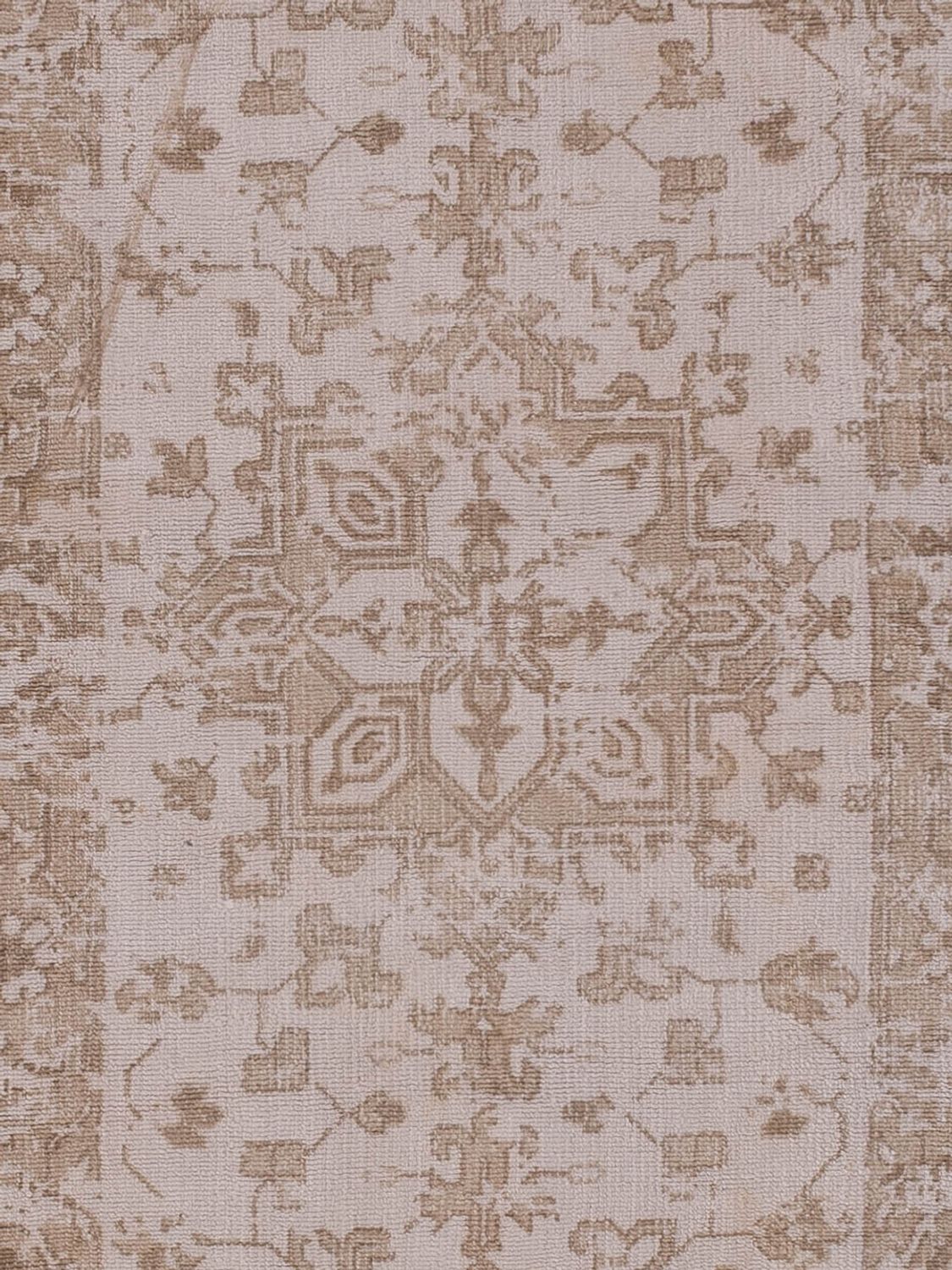 Alfombra de pasillo Alfombra de viscosa - 240 x 80 cm - caramelo