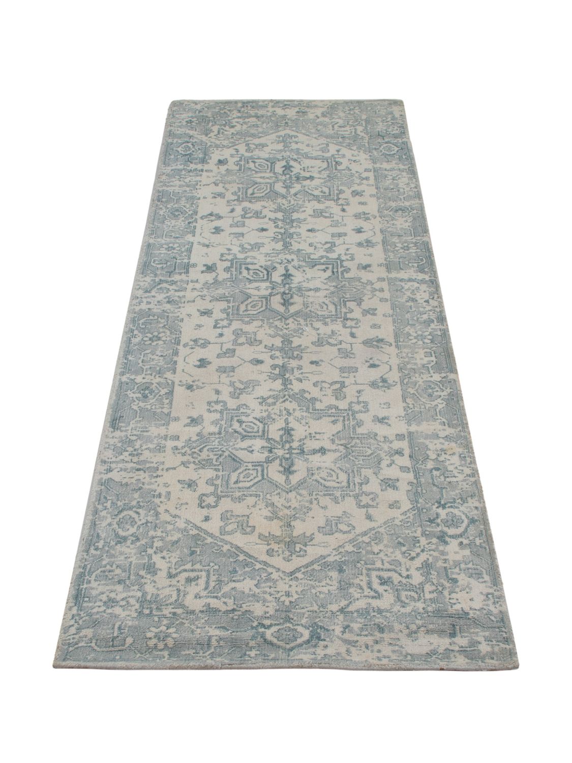 Alfombra de pasillo Alfombra de viscosa - 240 x 80 cm - caramelo