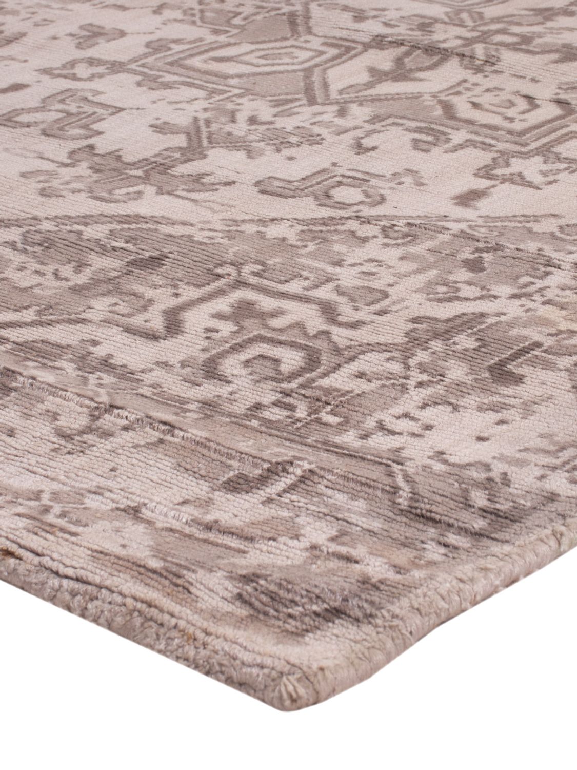 Alfombra de pasillo Alfombra de viscosa - 240 x 80 cm - caramelo