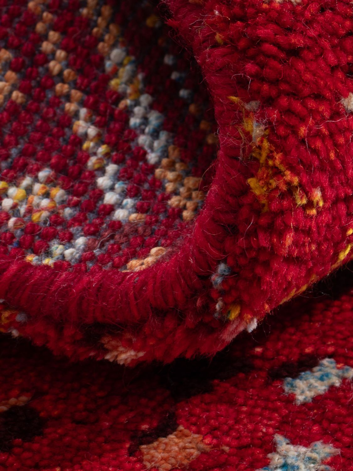 Alfombra Gabbeh - Indus - 90 x 60 cm - caramelo