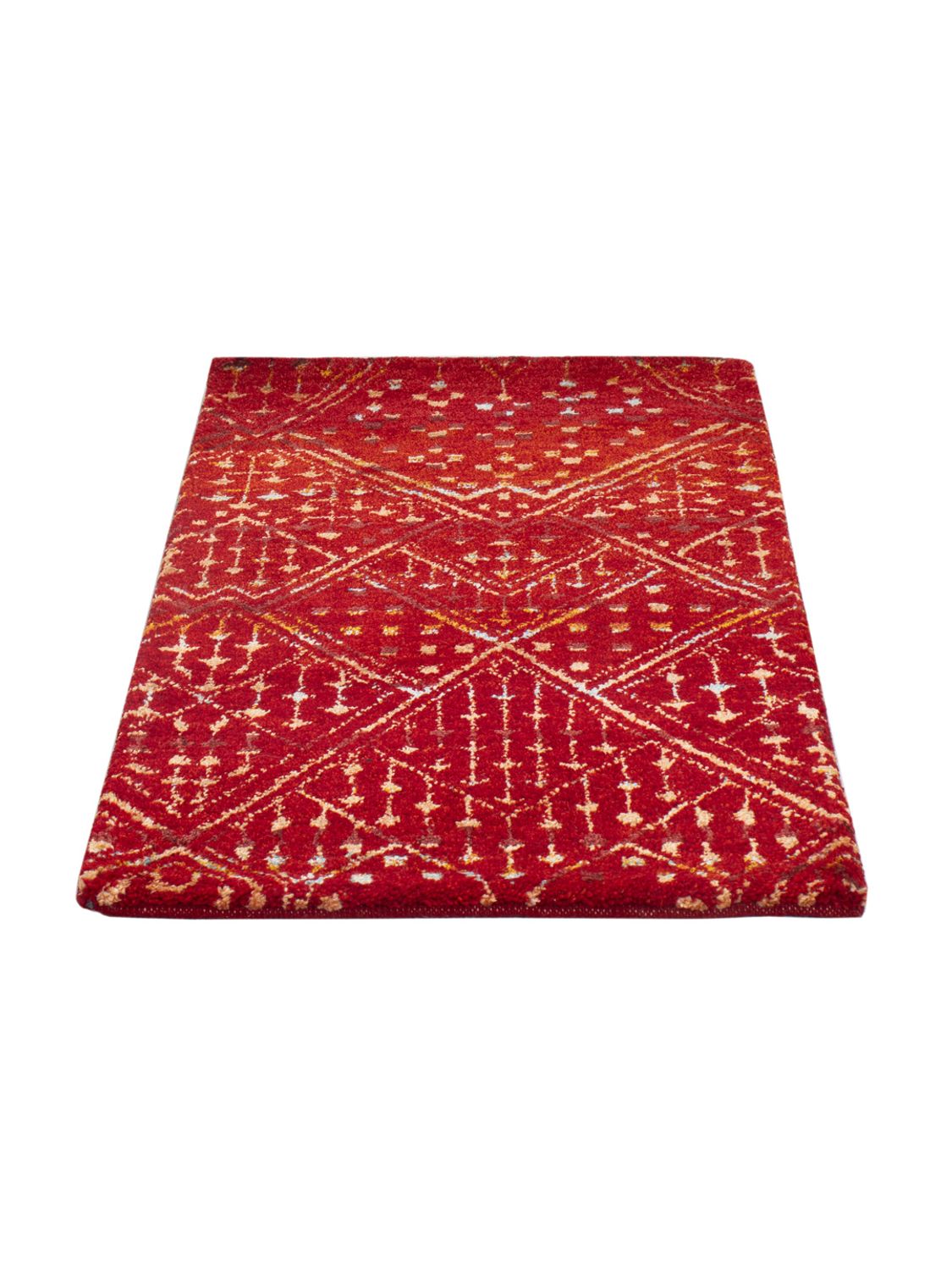 Alfombra Gabbeh - Indus - 90 x 60 cm - caramelo