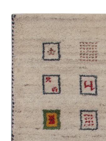 Alfombra Gabbeh - Indus - 90 x 60 cm - caramelo