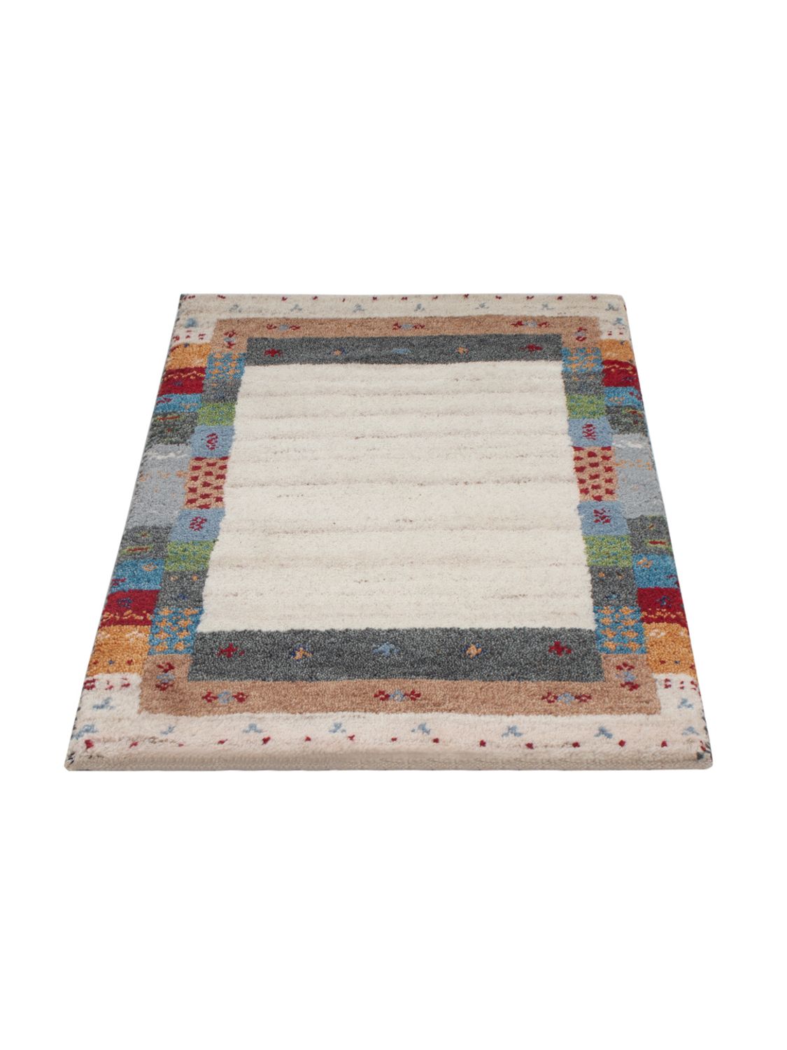 Alfombra Gabbeh - Indus - 90 x 60 cm - caramelo