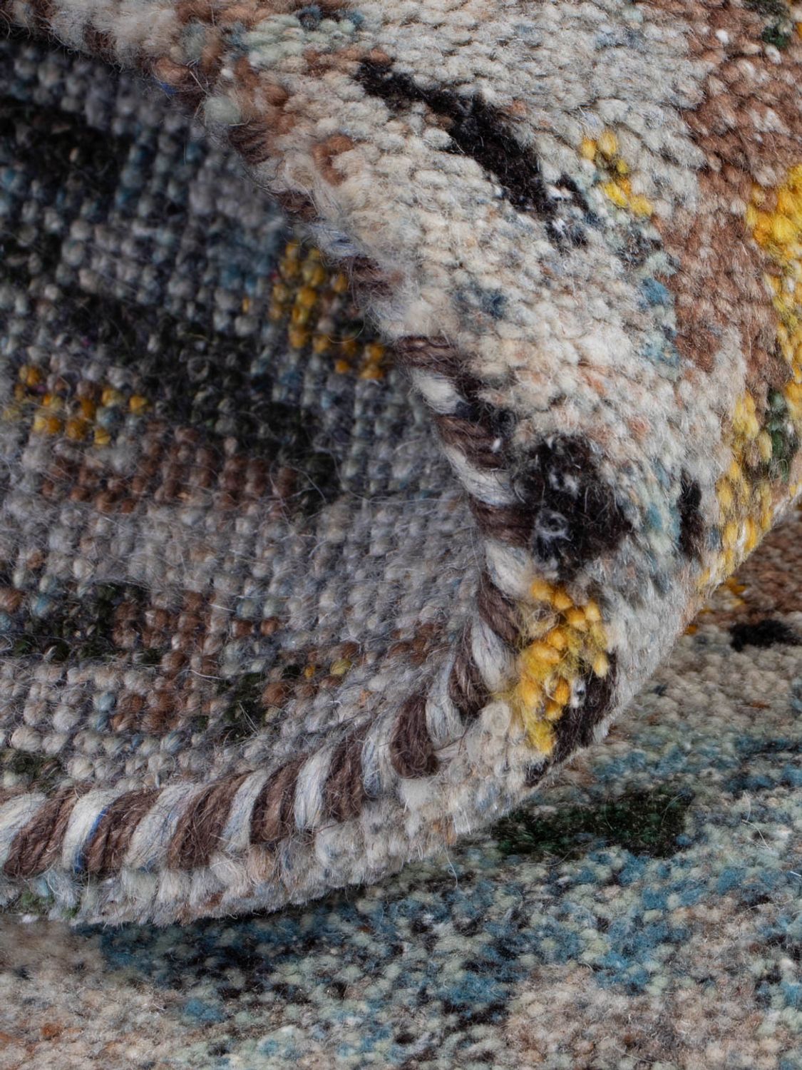 Alfombra Gabbeh - Indus - 90 x 60 cm - caramelo